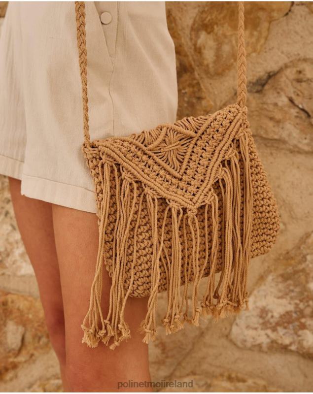 Polin et moi Flucha Shoulder Bag LRX4D392 Accessories Beige