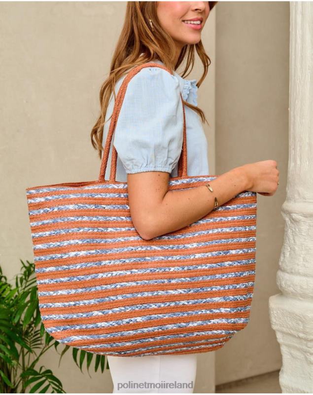 Polin et moi Jera Striped Bag LRX4D397 Accessories DENIM