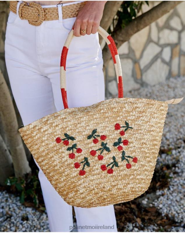 Polin et moi Kia Round Bag LRX4D398 Accessories cherry