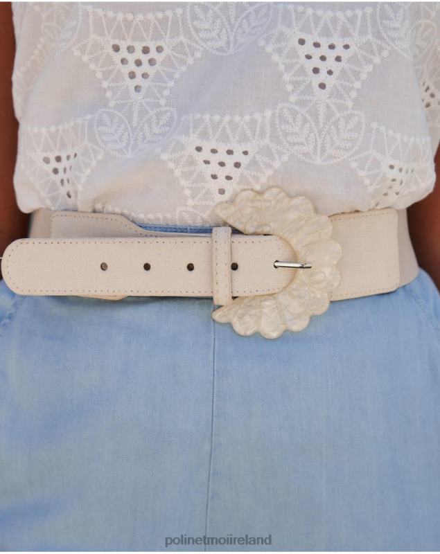 Polin et moi Elastic Belt Fior LRX4D370 Accessories Fashion