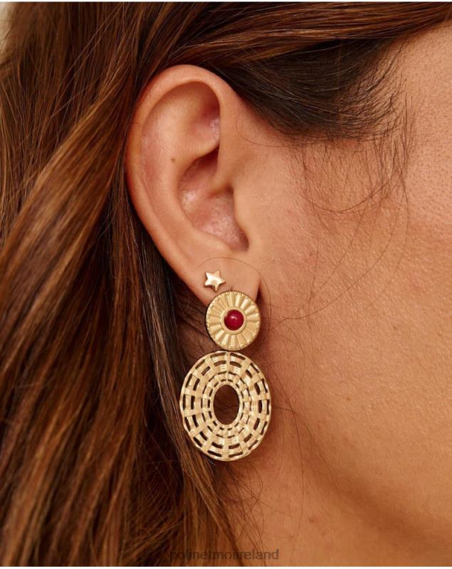 Polin et moi Golden Earring Verina LRX4D388 Accessories Tile