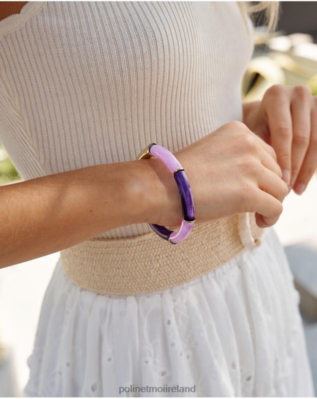Polin et moi Malfi Elastic Bracelet LRX4D373 Accessories Lilac