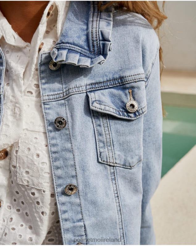 Polin et moi Denim Jacket Leyre LRX4D361 Clothing DENIM