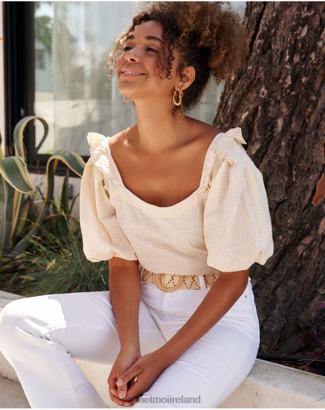 Polin et moi Abullonada Salvia Blouse LRX4D168 Clothing PISTACHIO/LIME