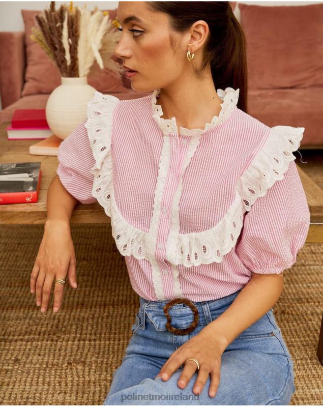 Polin et moi Baby Mila Blouse LRX4D204 Clothing Rose