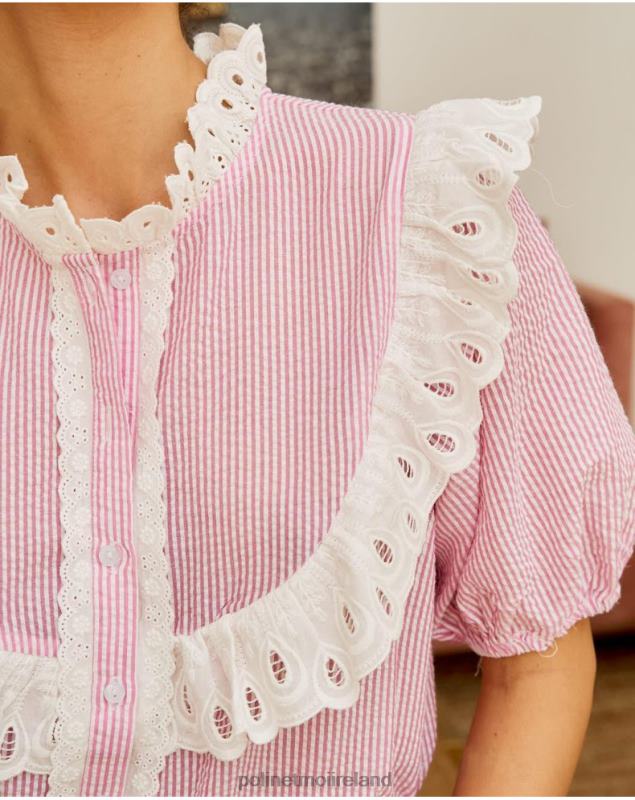 Polin et moi Baby Mila Blouse LRX4D204 Clothing Rose