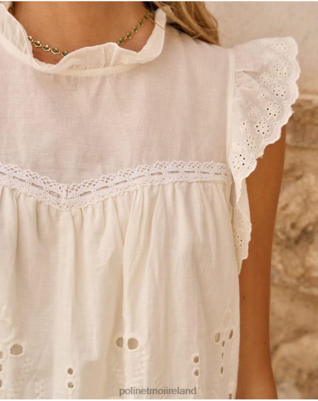 Polin et moi Dacia openwork blouse LRX4D147 Clothing Raw