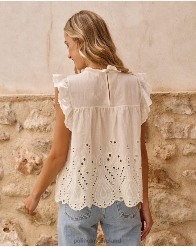 Polin et moi Dacia openwork blouse LRX4D147 Clothing Raw