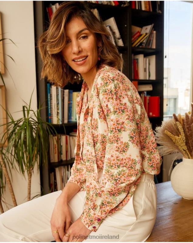 Polin et moi Shirt Bow Edit LRX4D221 Clothing Rose