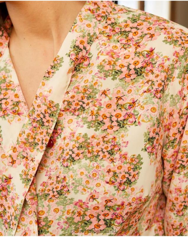 Polin et moi Shirt Bow Edit LRX4D221 Clothing Rose