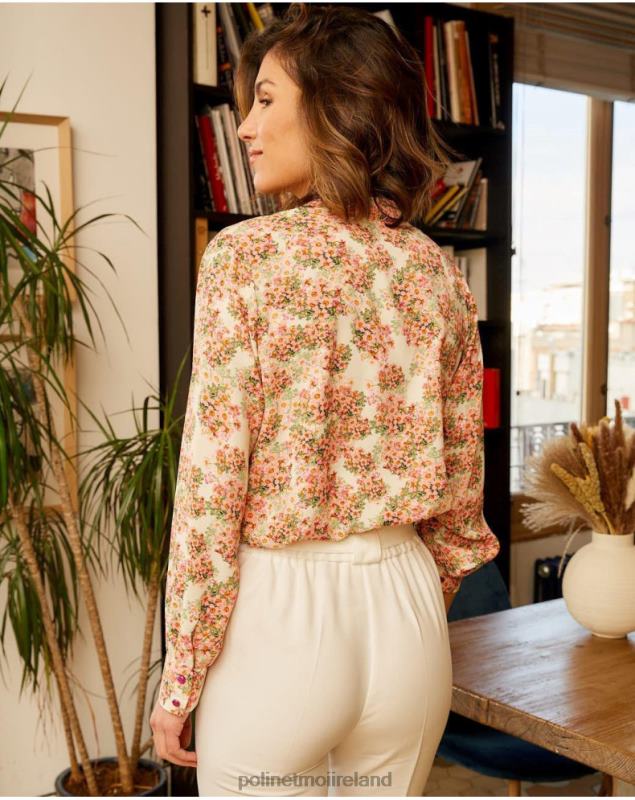 Polin et moi Shirt Bow Edit LRX4D221 Clothing Rose