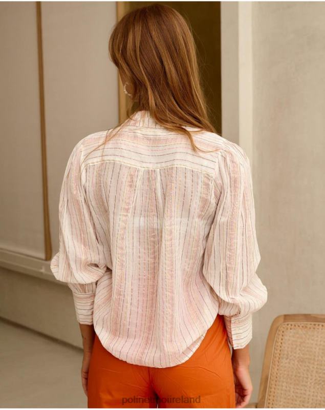 Polin et moi Striped Shirt Denia LRX4D178 Clothing Raw