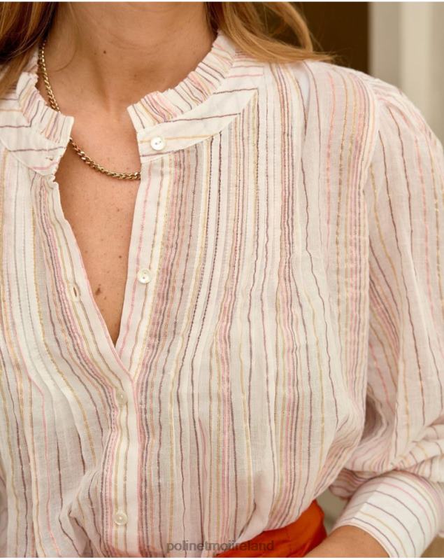 Polin et moi Striped Shirt Denia LRX4D178 Clothing Raw