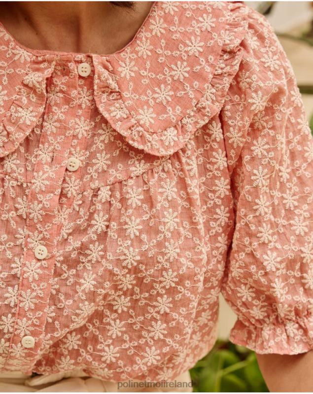 Polin et moi Tea Embroidered Blouse LRX4D164 Clothing Makeup