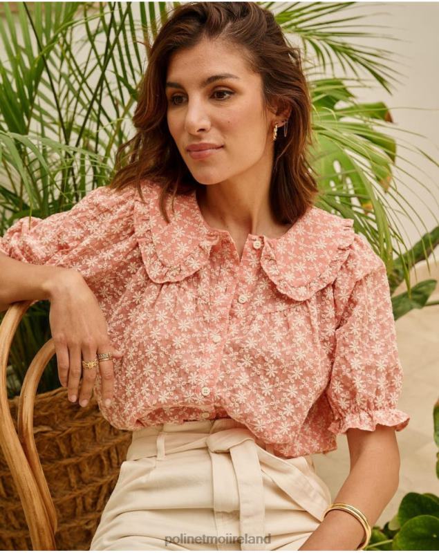 Polin et moi Tea Embroidered Blouse LRX4D164 Clothing Makeup