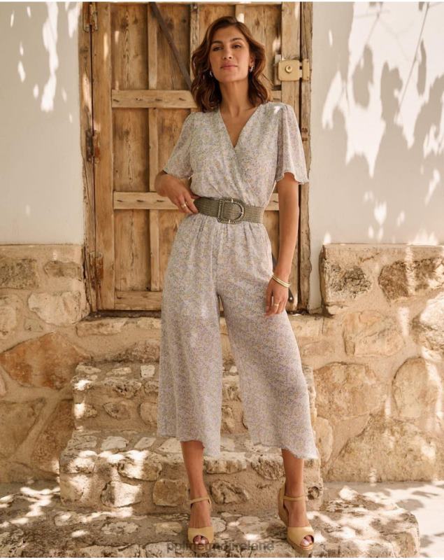 Polin et moi Andrey Floral Monkey LRX4D46 Clothing Lilac