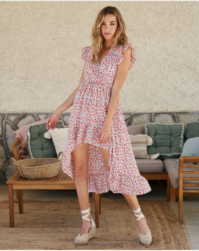 Polin et moi Asymmetrical dress Bessie LRX4D117 Clothing Raw