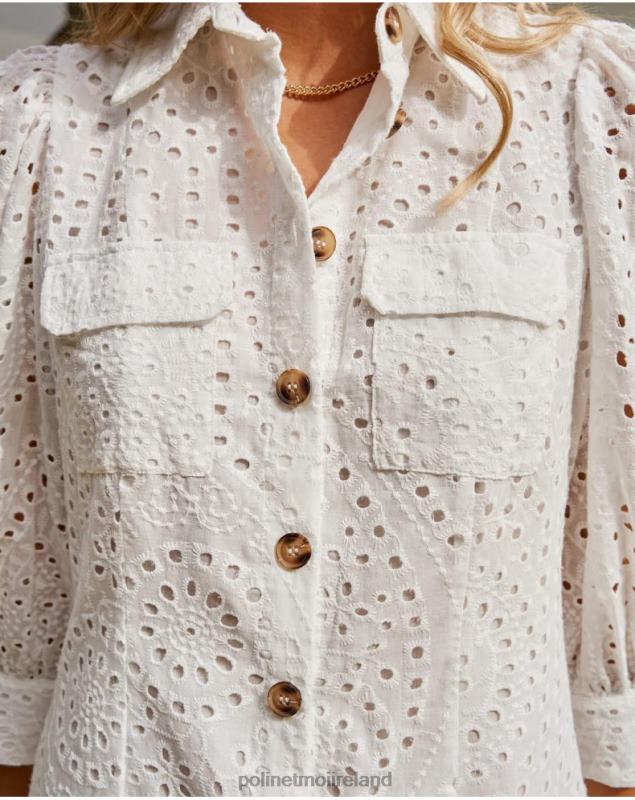 Polin et moi Batista Elizama dress LRX4D65 Clothing white