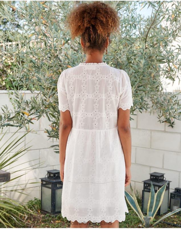 Polin et moi Batista dress Dani LRX4D29 Clothing WHITE