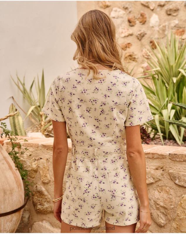 Polin et moi Blair Short Monkey LRX4D42 Clothing Lilac