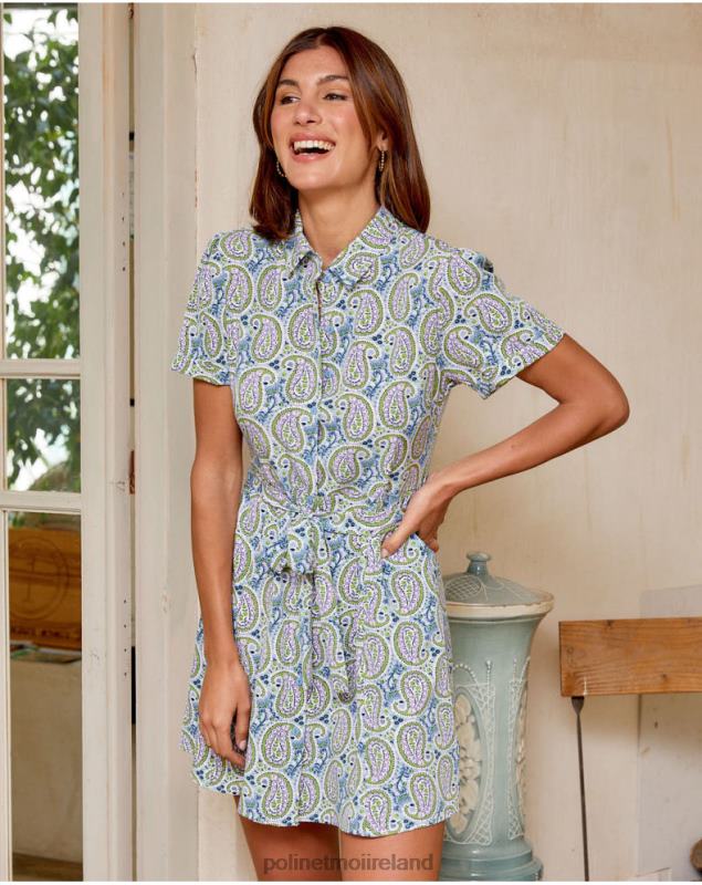 Polin et moi Dress Amoebas Londra LRX4D138 Clothing Celestial