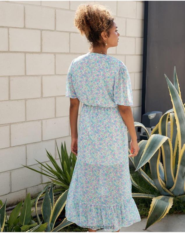 Polin et moi Dress Cross-over Ainhoa LRX4D14 Clothing denim