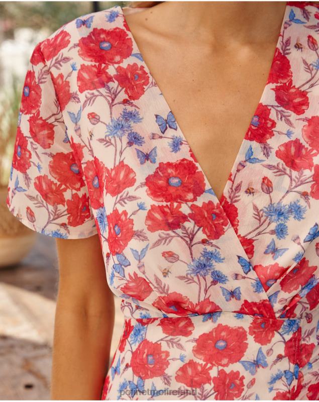 Polin et moi Dress Cross-over Estibaliz LRX4D16 Clothing Raw