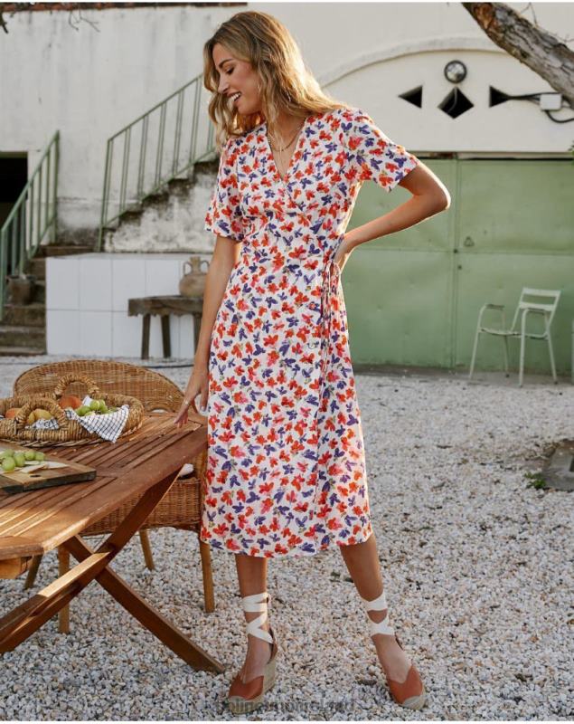 Polin et moi Dress Cross-over Gracia LRX4D92 Clothing Raw