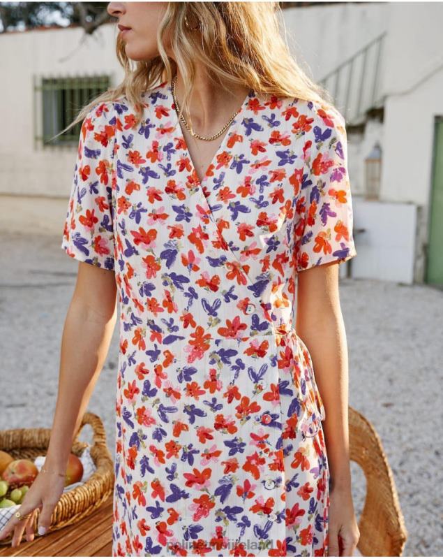 Polin et moi Dress Cross-over Gracia LRX4D92 Clothing Raw