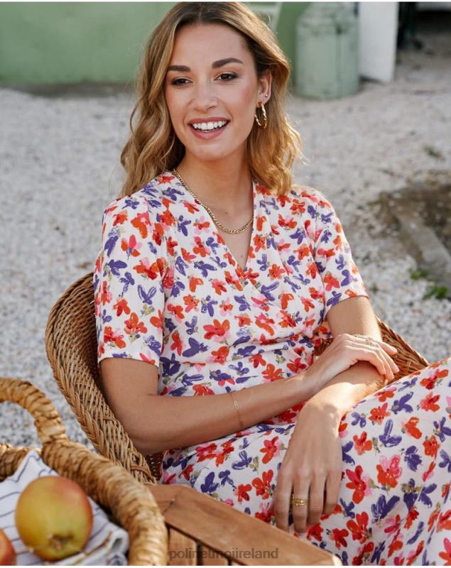 Polin et moi Dress Cross-over Gracia LRX4D92 Clothing Raw