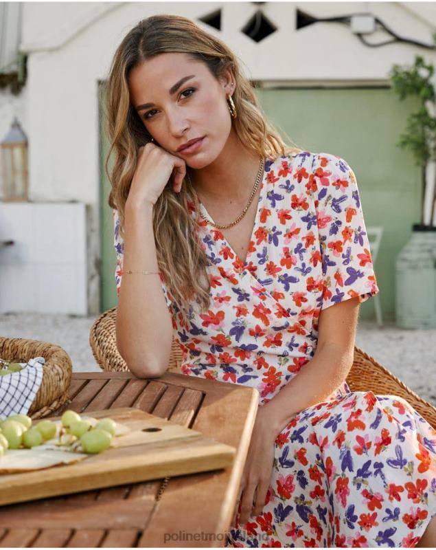 Polin et moi Dress Cross-over Gracia LRX4D92 Clothing Raw