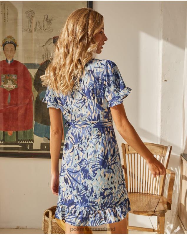 Polin et moi Dress Cross-over Kalila LRX4D131 Clothing Atlantic