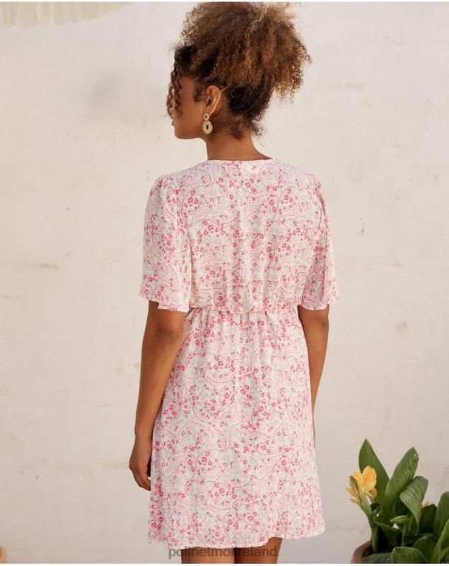 Polin et moi Dress Cross-over Xiomara LRX4D8 Clothing ROSE