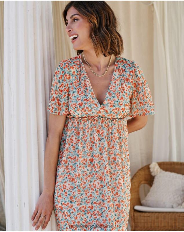 Polin et moi Dress Flowers Candela LRX4D98 Clothing denim