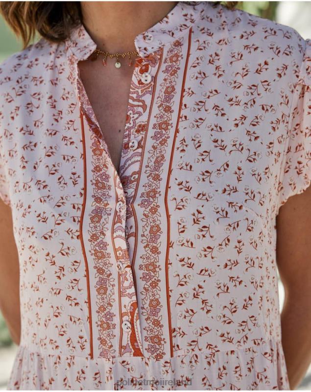 Polin et moi Dress Ruffled Ada LRX4D96 Clothing Nude