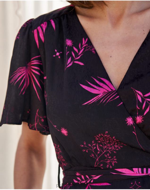 Polin et moi Flores Maite Dress LRX4D105 Clothing Brown