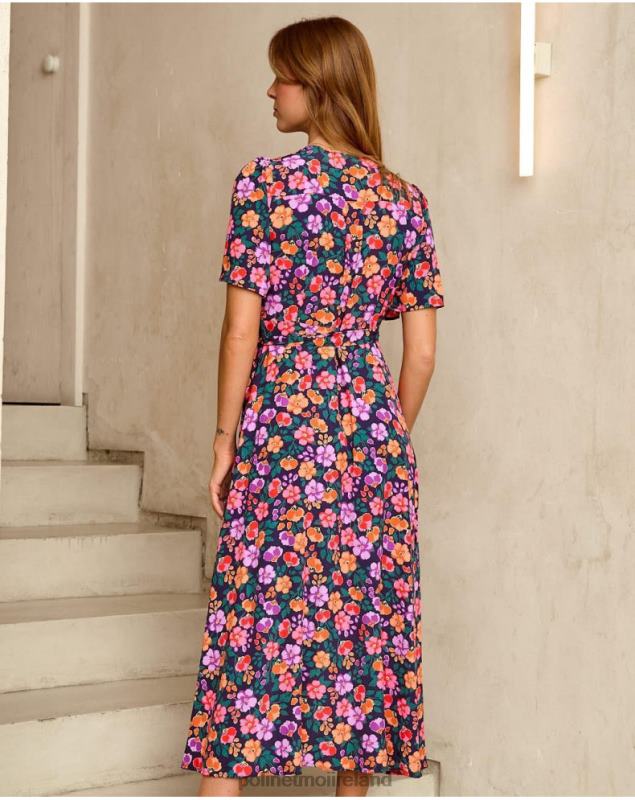 Polin et moi Gilda Long Dress LRX4D130 Clothing Marine