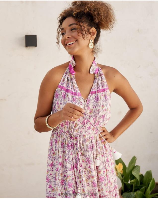 Polin et moi Halter Vera dress LRX4D19 Clothing Rose