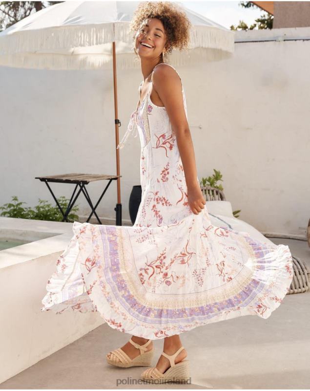 Polin et moi Helen Strapless Dress LRX4D40 Clothing Lilac