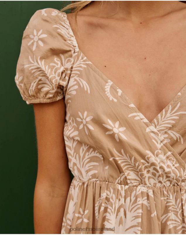 Polin et moi Long Snow Dress LRX4D82 Clothing Beige