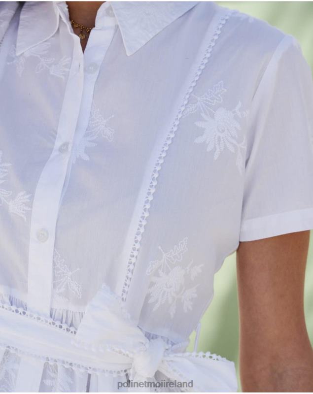 Polin et moi Lynda Shirt Dress LRX4D86 Clothing white