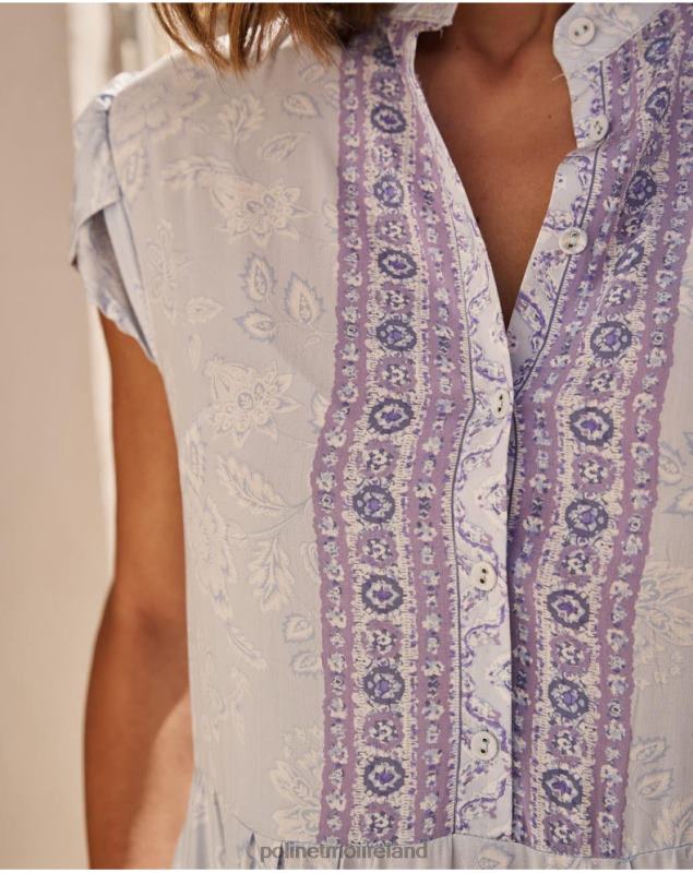 Polin et moi Mao Alice dress LRX4D41 Clothing Lilac