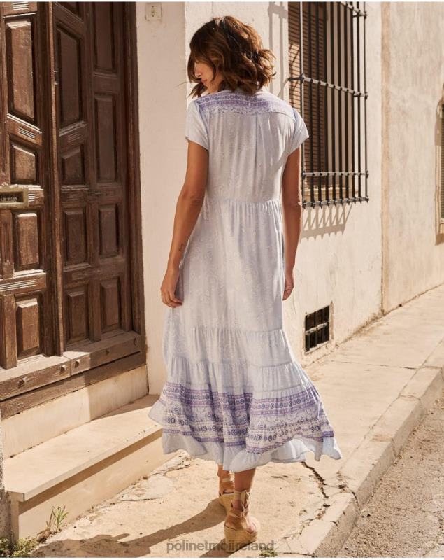 Polin et moi Mao Alice dress LRX4D41 Clothing Lilac