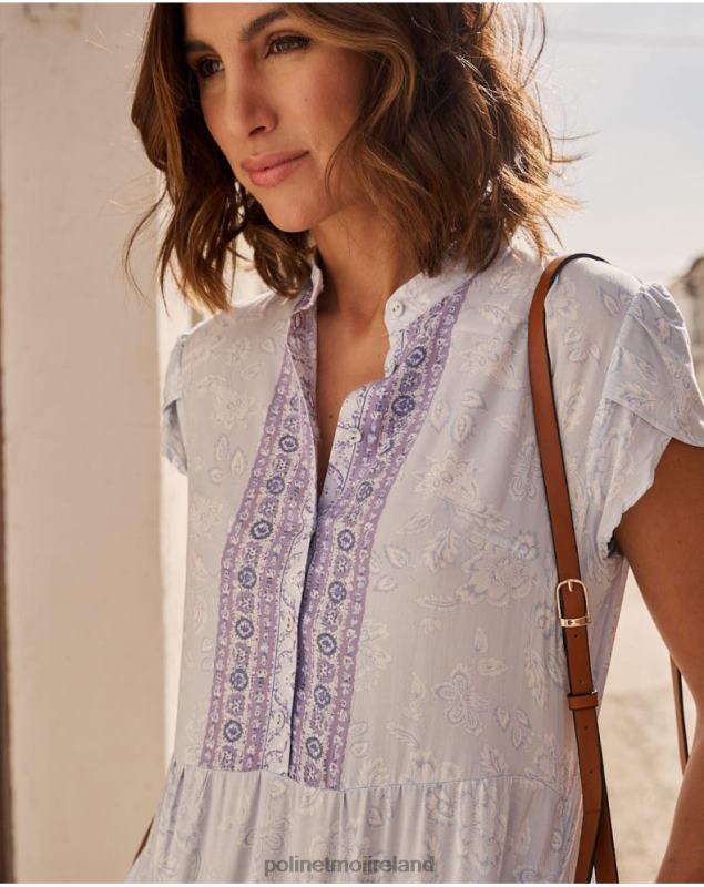 Polin et moi Mao Alice dress LRX4D41 Clothing Lilac