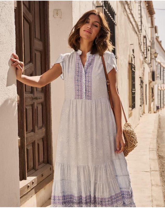 Polin et moi Mao Alice dress LRX4D41 Clothing Lilac