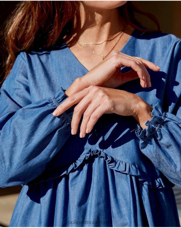 Polin et moi Milan Cowboy Dress LRX4D101 Clothing denim