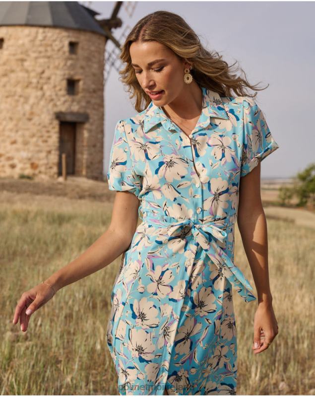 Polin et moi Narey Shirt Dress LRX4D99 Clothing Celestial