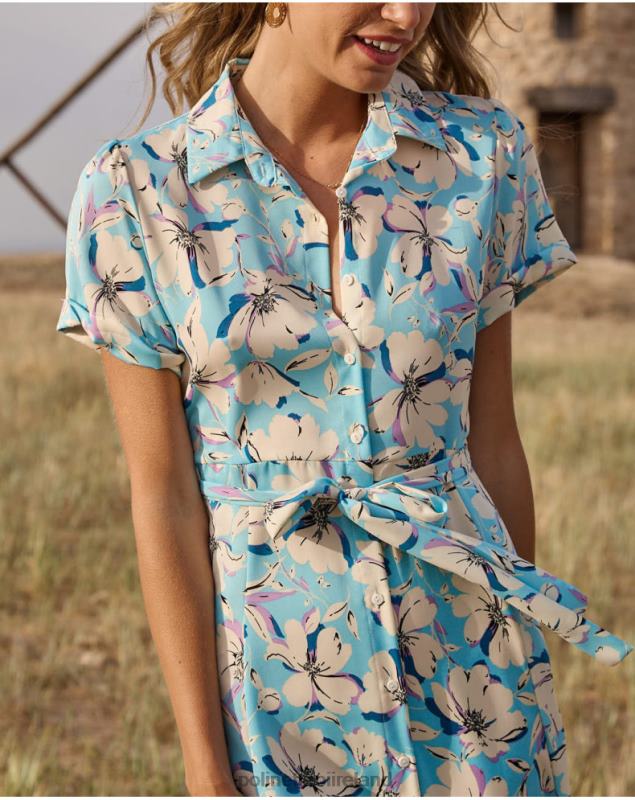 Polin et moi Narey Shirt Dress LRX4D99 Clothing Celestial