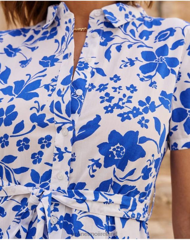 Polin et moi Nativity Shirt Dress LRX4D26 Clothing WHITE