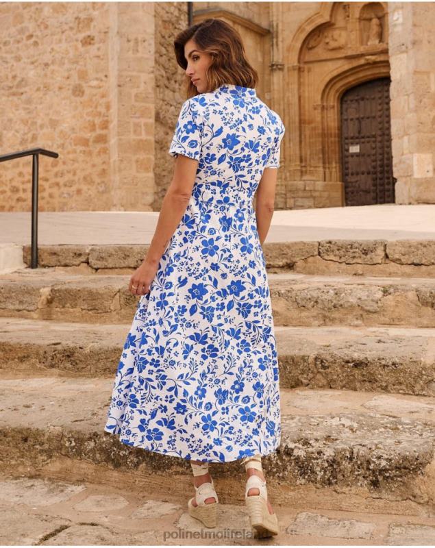 Polin et moi Nativity Shirt Dress LRX4D26 Clothing WHITE